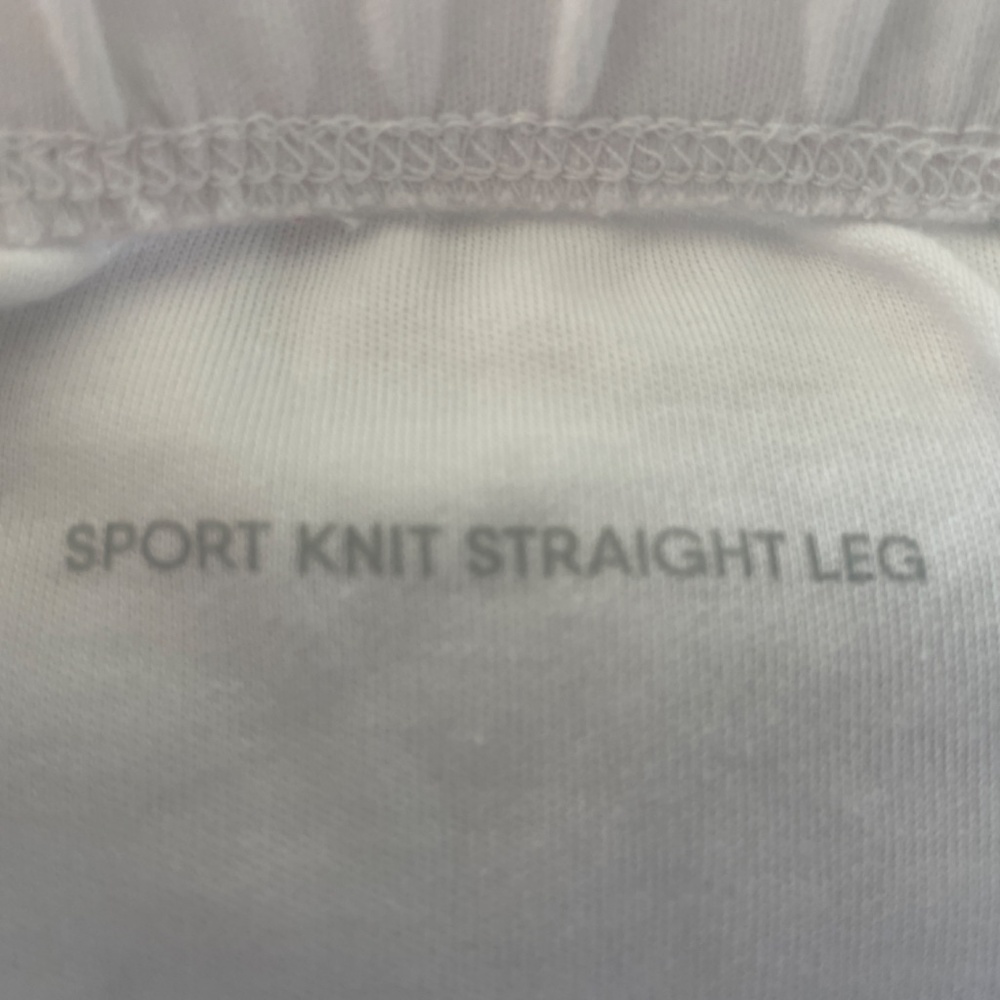 Lands End Sport Knit Straight Leg Comfy Pull-On Pants L Tall Large Tall - Picture 6 of 6